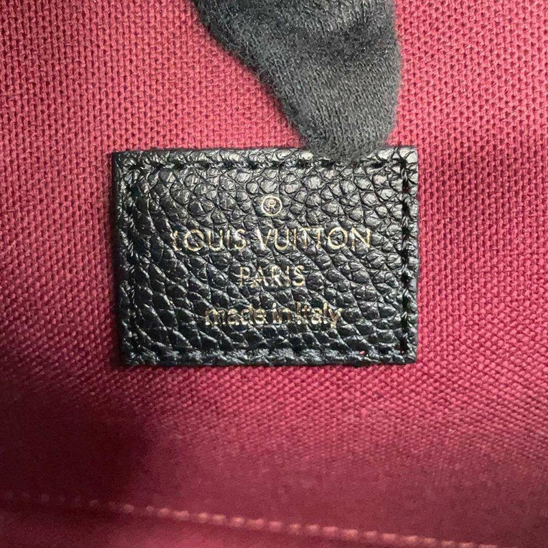 ルイヴィトン チェーンウォレット バイカラー モノグラム・アンプラント ポシェット・フェリシー M80482 黒 ブラック