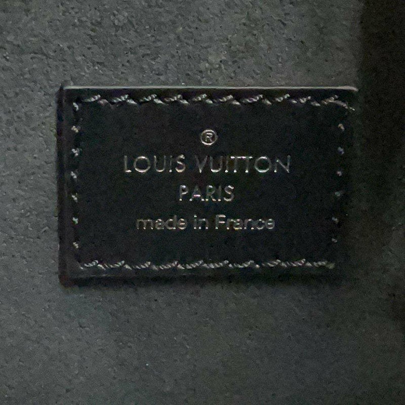 ルイヴィトン ハンドバッグ グレインカーフレザー サイドトランクMM M25160 2way ブラック 黒