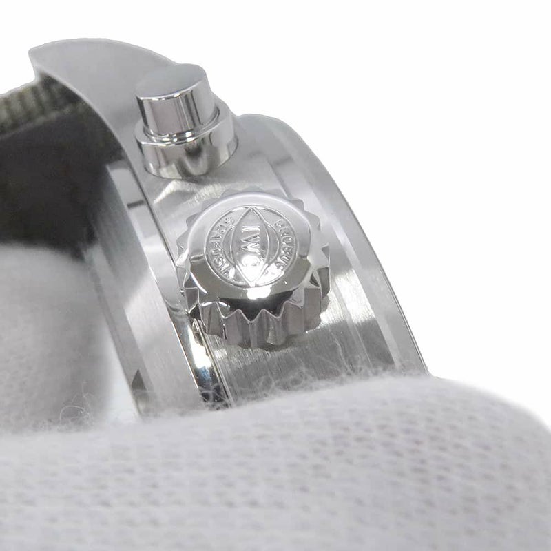 IWC パイロット・ウォッチ・クロノグラフ ・スピットファイア IW387901 腕時計 黒文字盤