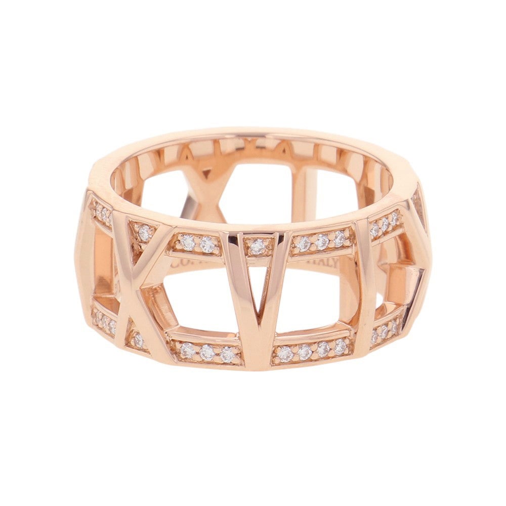 ティファニー リング アトラス X オープン ダイヤモンド 計0.21ct