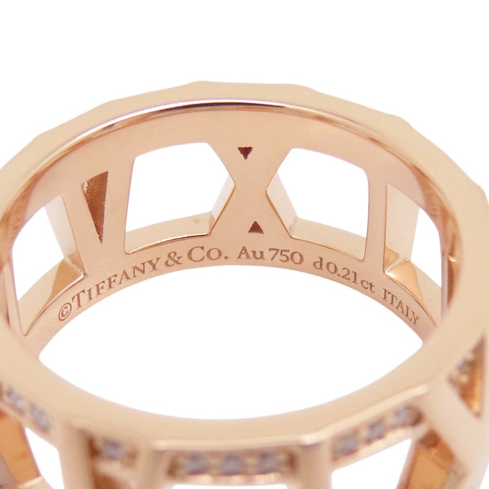 ティファニー リング アトラス X オープン ダイヤモンド 計0.21ct