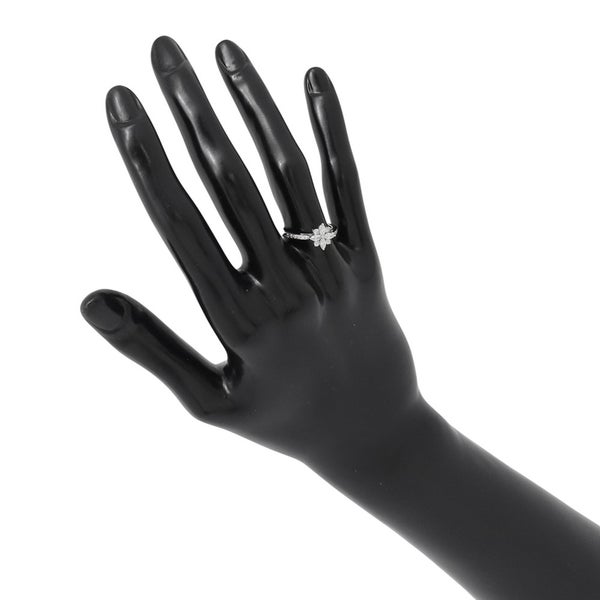 ティファニー リング ビクトリア クラスター ダイヤモンド Pt950プラチナ リングサイズ約10号 Tiffany&Co. 指輪