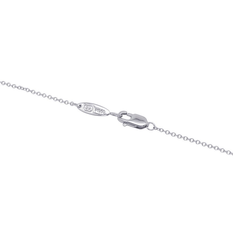 ハリーウィンストン ネックレス ペアシェイプ・ミニクロス・ペンダント ダイヤモンド 8P 計約0.48ct Pt950プラチナ PEDPREMCPM