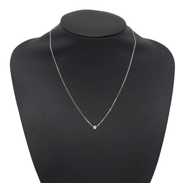 カルティエ ネックレス ダムール SM スモールモデル ダイヤモンド 1P 計0.09ct K18WGホワイトゴールド B7215900 Cartier ペンダント