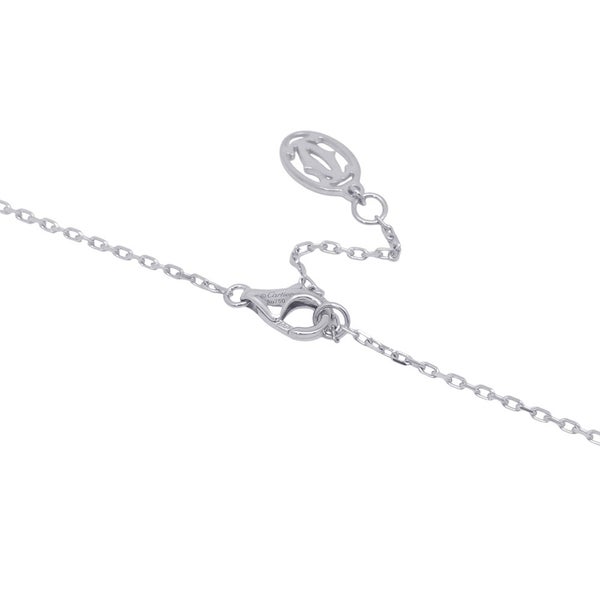カルティエ ネックレス ダムール SM スモールモデル ダイヤモンド 1P 計0.09ct K18WGホワイトゴールド B7215900 Cartier ペンダント
