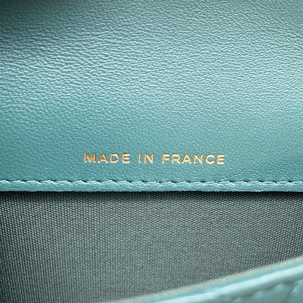 シャネル チェーンウォレット マトラッセ ココマーク フラップ コインパース ラムスキン AP2200 CHANEL 財布