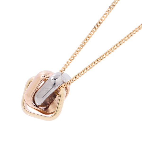 カルティエ ネックレス トリニティ クッション K18YG/K18PG/K18WG B7224956 Cartier ペンダント