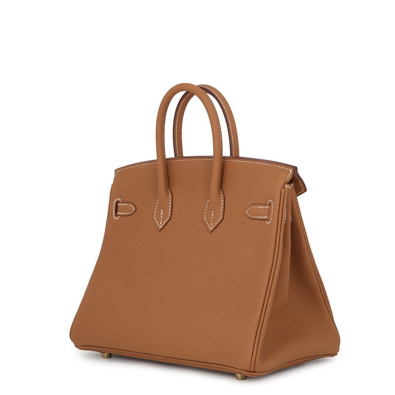 エルメス バーキン25 ゴールド/ゴールド金具 トゴ Z刻印 HERMES ハンドバッグ