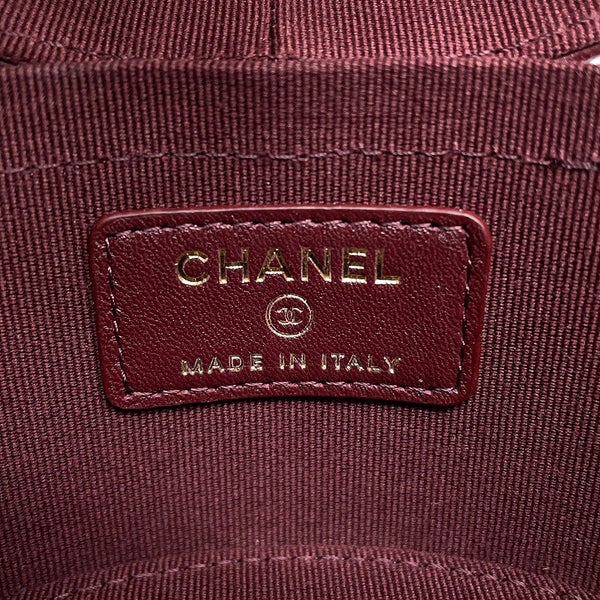 シャネル チェーンショルダーバッグ マトラッセ ココマーク スモールバニティ ラムスキン AP1573 CHANEL バッグ バニティ