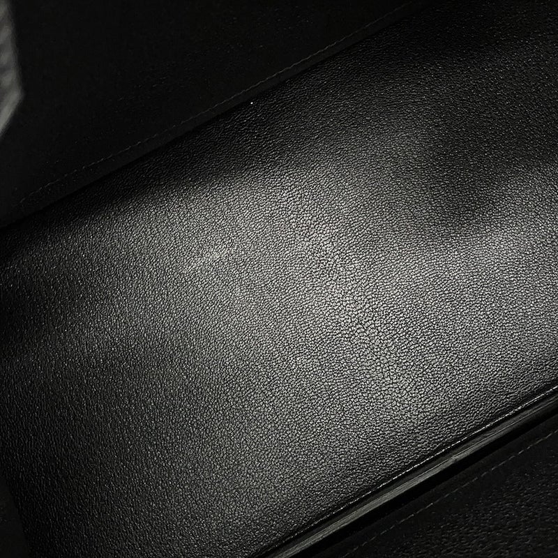 エルメス バーキン30 ブラック/シルバー金具 トゴ G刻印 HERMES Birkin ハンドバッグ 黒