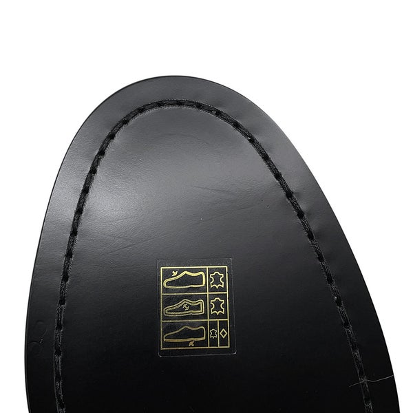 シャネル ローファー バック・トゥ・カレッジ シャイニーカーフスキン レディースサイズ38C G39190 CHANEL 靴 黒 2023年SS