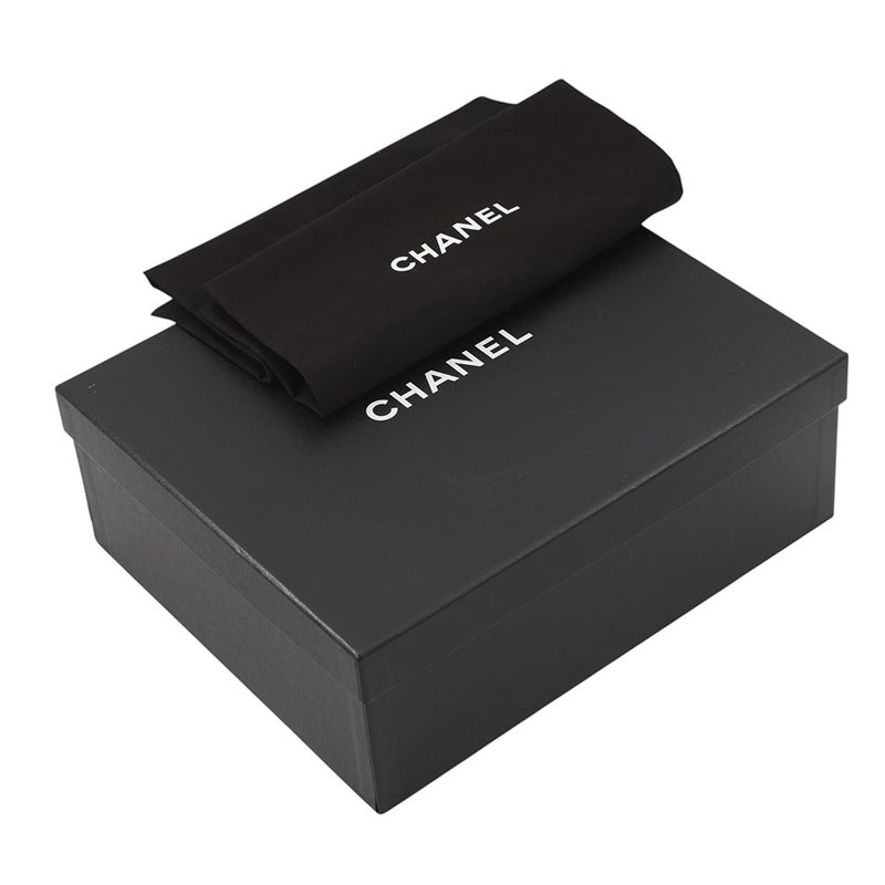シャネル ローファー バック・トゥ・カレッジ シャイニーカーフスキン レディースサイズ38C G39190 CHANEL 靴 黒 2023年SS