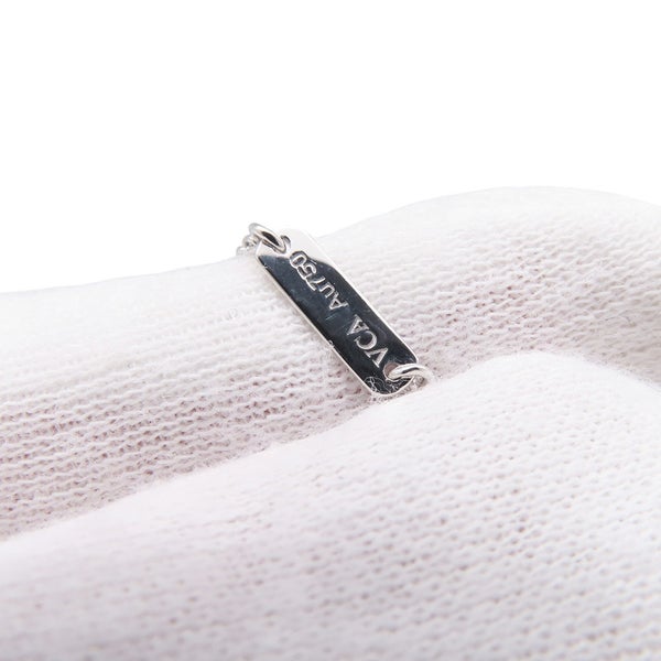 ヴァンクリ ネックレス ドゥ パピヨン ペンダント ダイヤモンド 36P 計0.88ct K18WGホワイトゴールド VCARO3M400