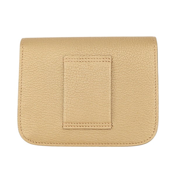 エルメス 財布 コンスタンス スリム ドレ/シャンパンゴールド金具 シェブルシャムキラ K刻印 コインケース