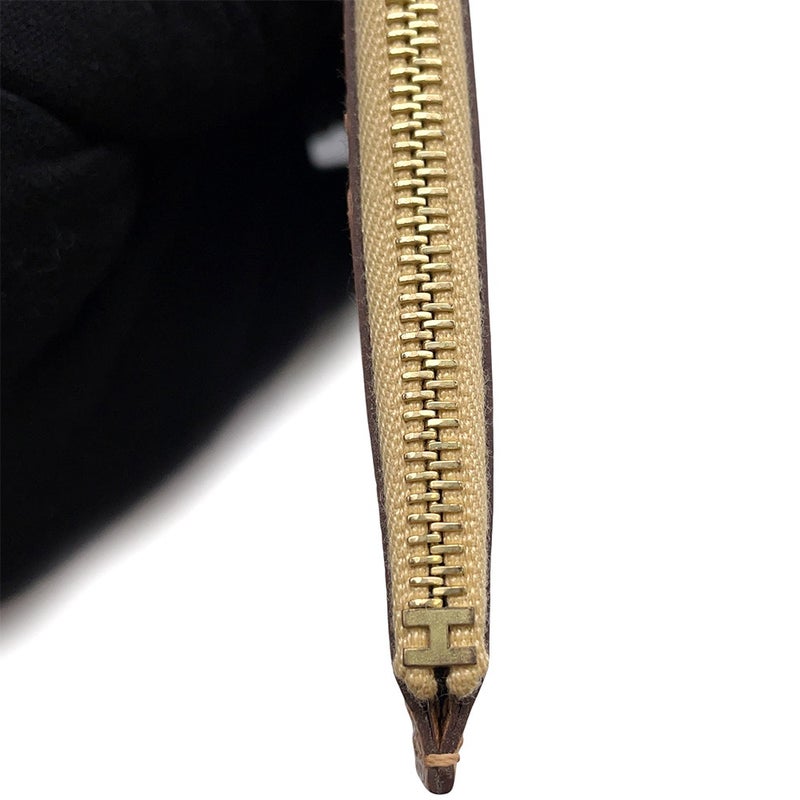 エルメス 財布 コンスタンス スリム ドレ/シャンパンゴールド金具 シェブルシャムキラ K刻印 コインケース