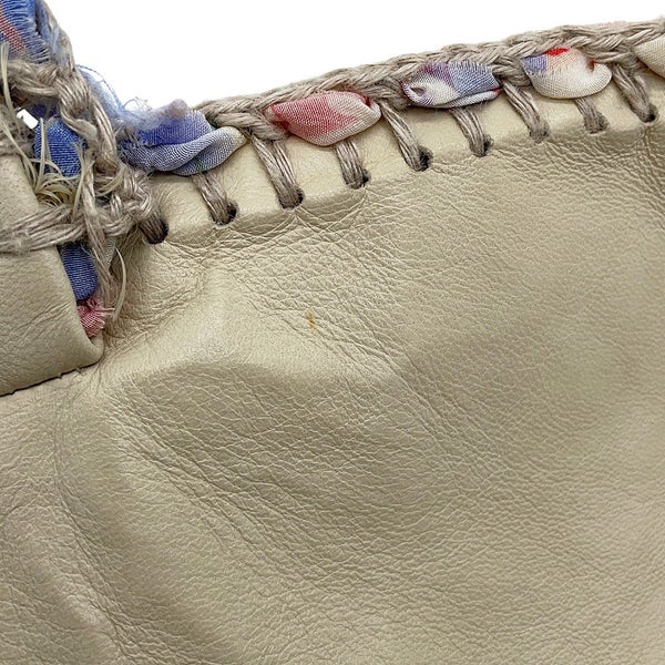 シャネル チェーンショルダーバッグ マトラッセ30 ココマーク ラフィア リボン ダブルチェーン CHANEL
