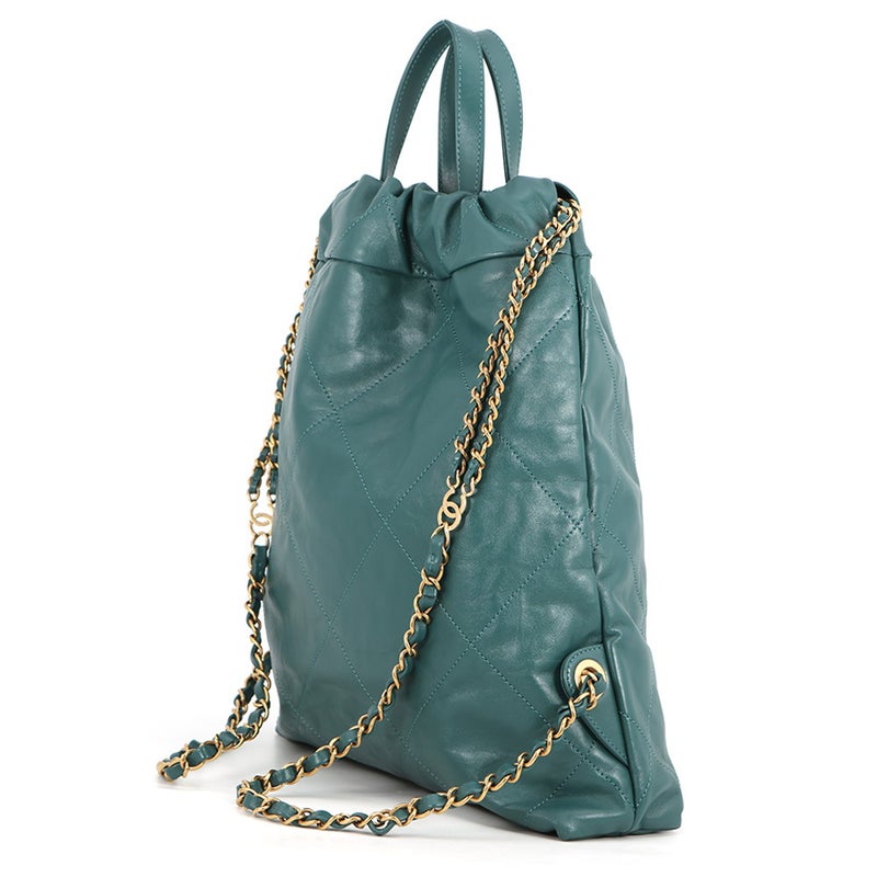 シャネル リュック シャネル22 スモール シャイニーカーフスキン AS3859 CHANEL バックパック