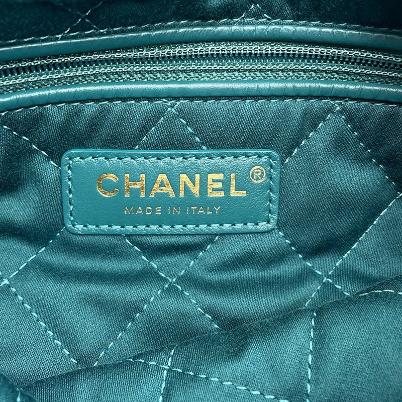 シャネル リュック シャネル22 スモール シャイニーカーフスキン AS3859 CHANEL バックパック