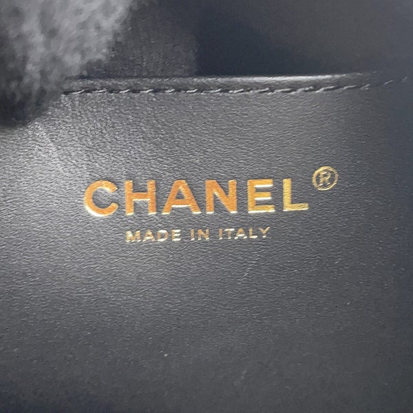 シャネル チェーンショルダーバッグ CHANEL25 ラージ ココマーク マトラッセ キャビアスキン AS5553 CHANEL 黒
