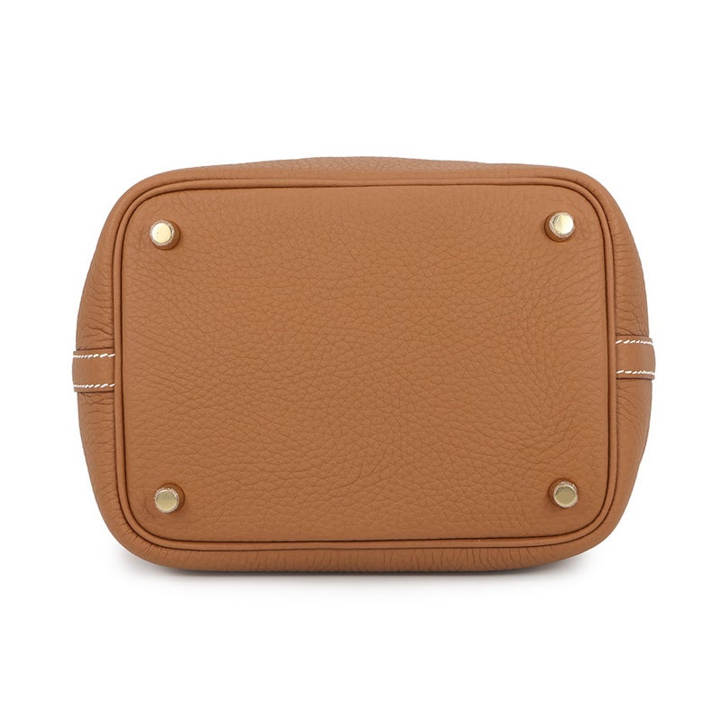 エルメス ハンドバッグ ピコタンロックPM ゴールド/ゴールド金具 トリヨンクレマンス G刻印