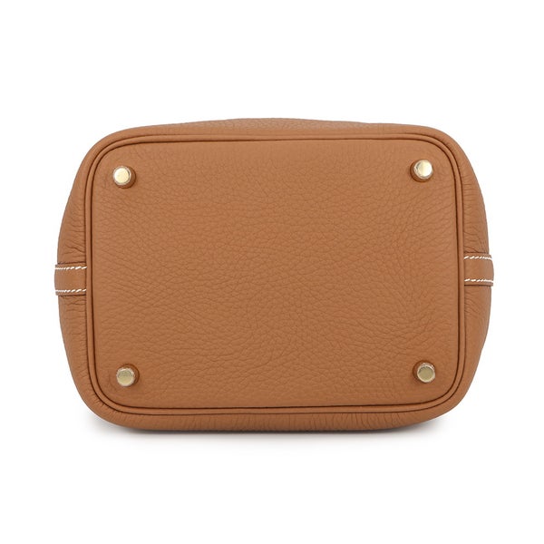 エルメス ハンドバッグ ピコタンロックPM ゴールド/ゴールド金具 トリヨンクレマンス G刻印