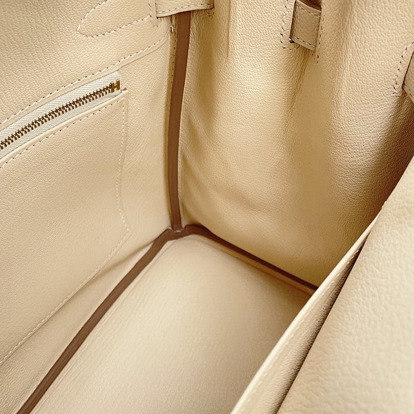 エルメス バーキン30 クレ/ゴールド金具 トゴ G刻印 HERMES Birkin ハンドバッグ