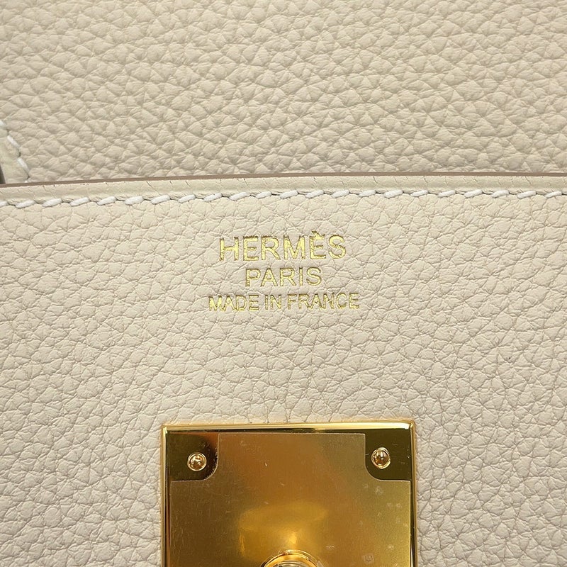 エルメス バーキン30 クレ/ゴールド金具 トゴ G刻印 HERMES Birkin ハンドバッグ