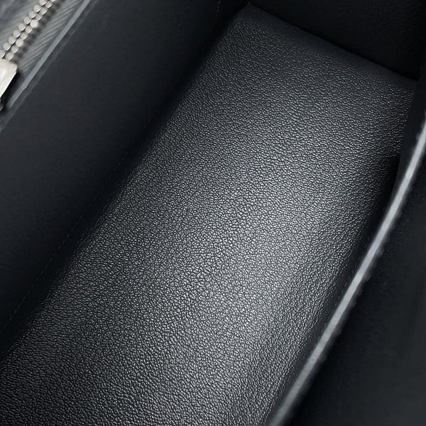 エルメス ケリー25 外縫い トリコロール アルドワーズ/黒/ブルーイドラ/シルバー金具 エプソン K刻印 ２wayショルダー 黒