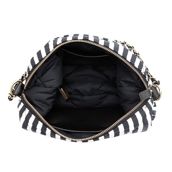 シャネル ショルダーバッグ ココビーチ ココマーク ラージホーボー ナイロン AS4698 CHANEL 2wayハンドバッグ 白 黒