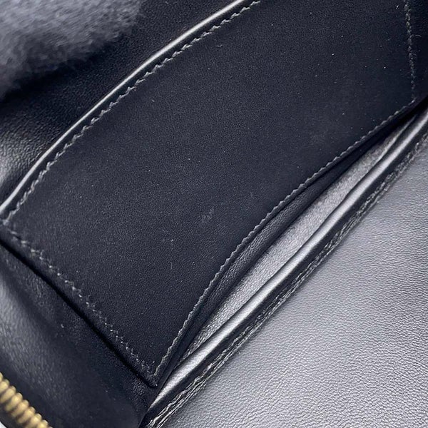 エルメス ボリード1923 ミニ ブラック/ゴールド金具 アリゲーターマット B刻印 2wayショルダー 黒