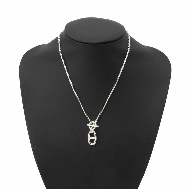 エルメス ネックレス シェーヌダンクル アミュレット SV925シルバー HERMES ペンダント ジュエリー