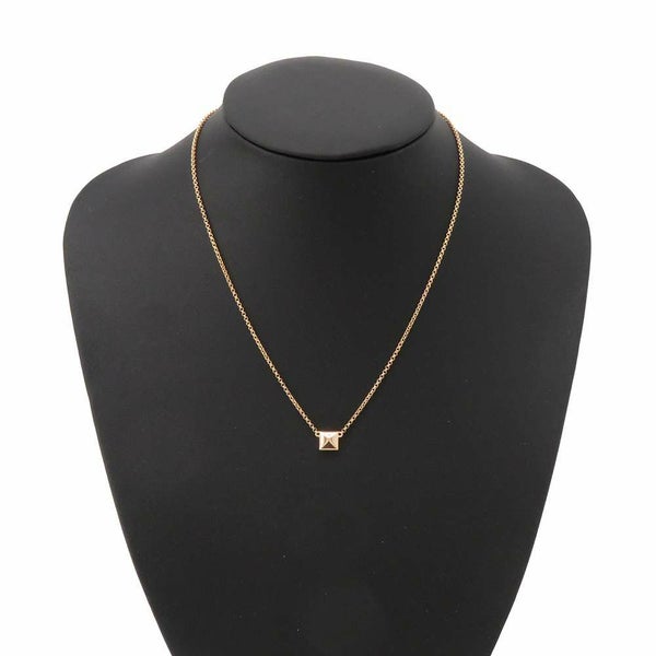 エルメス ネックレス クルー ドゥ H PM 1チェーン K18PGピンクゴールド HERMES ペンダント ジュエリー