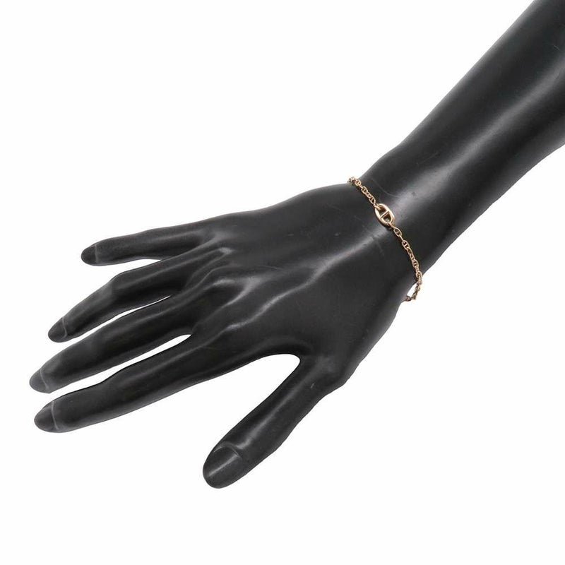 エルメス ブレスレット シェーヌダンクル ニューファランドールTPM K18PGピンクゴールド サイズSH HERMES ジュエリー