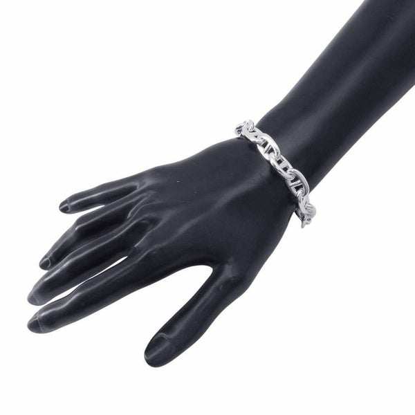 エルメス ブレスレット シェーヌダンクルMM 15コマ SV925シルバー HERMES ジュエリー