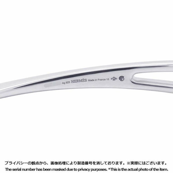 エルメス ブレスレット シェーヌダンクル パンクブレスレット Punk bracelet SV925シルバー サイズ18 HERMES バングル ジュエリー