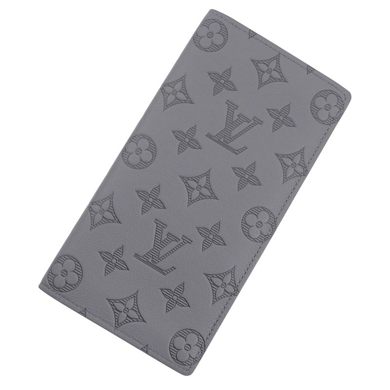 ルイヴィトン 長財布 モノグラム・シャドウ ポルトフォイユ・ブラザ M81335 LOUIS VUITTON 財布