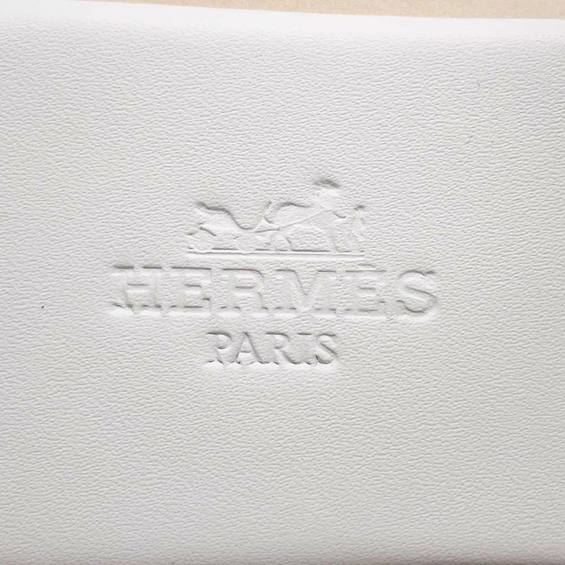 エルメス サンダル エズ 30 Eze レザー レディースサイズ34 HERMES 靴 白