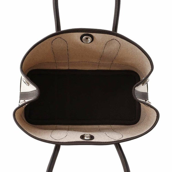 エルメス トートバッグ ネオ・ガーデン 23 ガーデンパーティ エベンヌ/シルバー金具 トワルアッシュヴァイキング/ネゴンダ W刻印