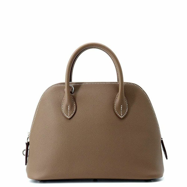 エルメス ボリード1923 25 エトゥープ/シルバー金具 エプソン K刻印 HERMES 2wayショルダー