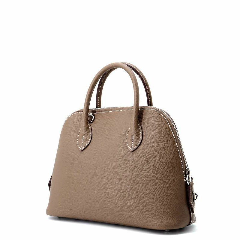 エルメス ボリード1923 25 エトゥープ/シルバー金具 エプソン K刻印 HERMES 2wayショルダー