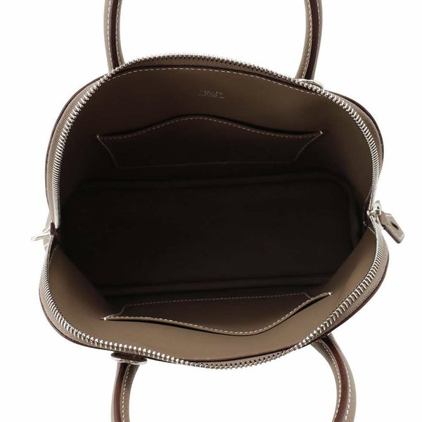 エルメス ボリード1923 25 エトゥープ/シルバー金具 エプソン K刻印 HERMES 2wayショルダー