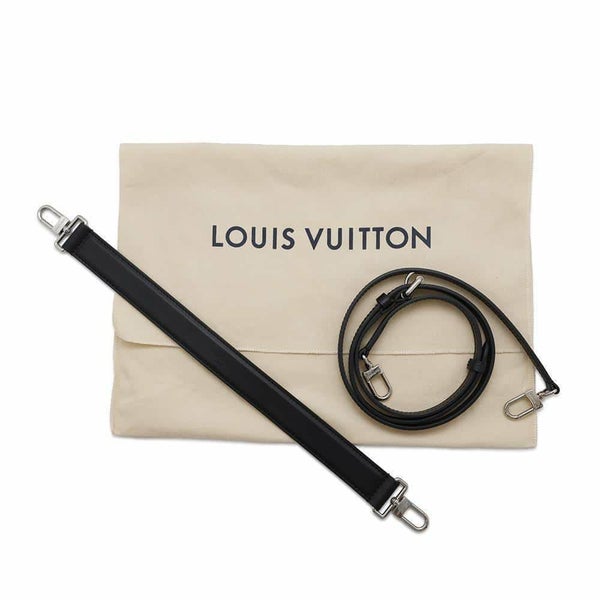 ルイヴィトン ハンドバッグ モノグラム カーフレザー サイドトランク M21709 2way ブラック 黒