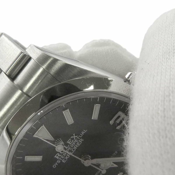 ロレックス エクスプローラー1 124270 ROLEX 腕時計 黒文字盤