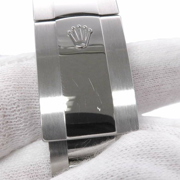 ロレックス ミルガウス グリーンガラス ランダムシリアル ルーレット 116400GV ROLEX 腕時計 Zブルー文字盤