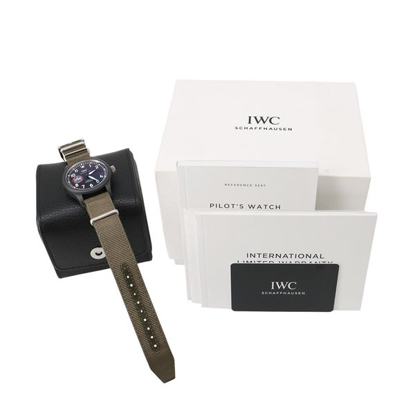 IWC パイロット ウォッチ マーク XVIII トップガン SFTI 世界限定750本 IW324712 腕時計 黒文字盤