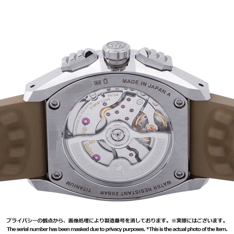 セイコー グランドセイコー スポーツコレクション テンタグラフ SLGC009 SEIKO 腕時計 ブラウン文字盤