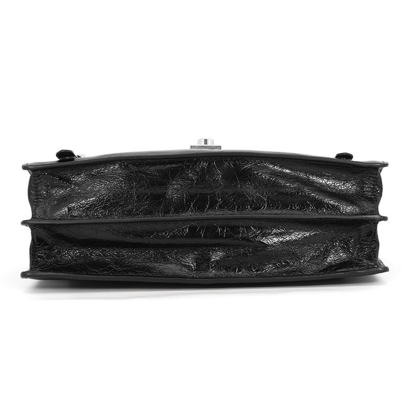 プラダ ハンドバッグ ロゴ レザー 1BN026 PRADA 2wayショルダーバッグ 黒