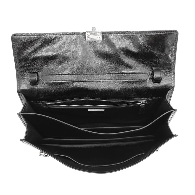 プラダ ハンドバッグ ロゴ レザー 1BN026 PRADA 2wayショルダーバッグ 黒