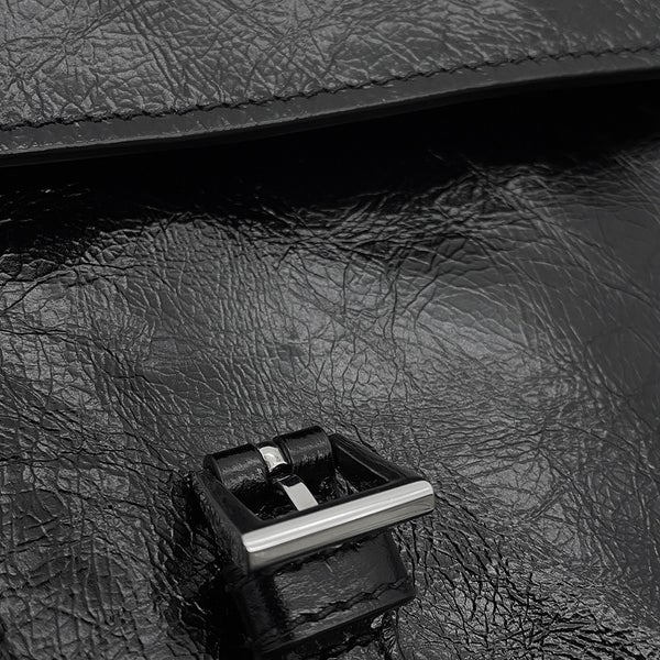 プラダ ハンドバッグ ロゴ レザー 1BN026 PRADA 2wayショルダーバッグ 黒