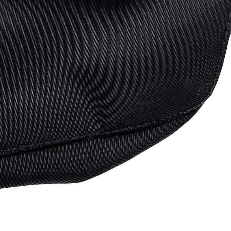 プラダ リュック ナイロン フラワー トライアングルロゴ バックパック 1BZ811 PRADA バッグ リュックサック 黒